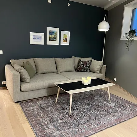 아파트 Koselig Byleilighet Sor I Sentrum Av Tromso.